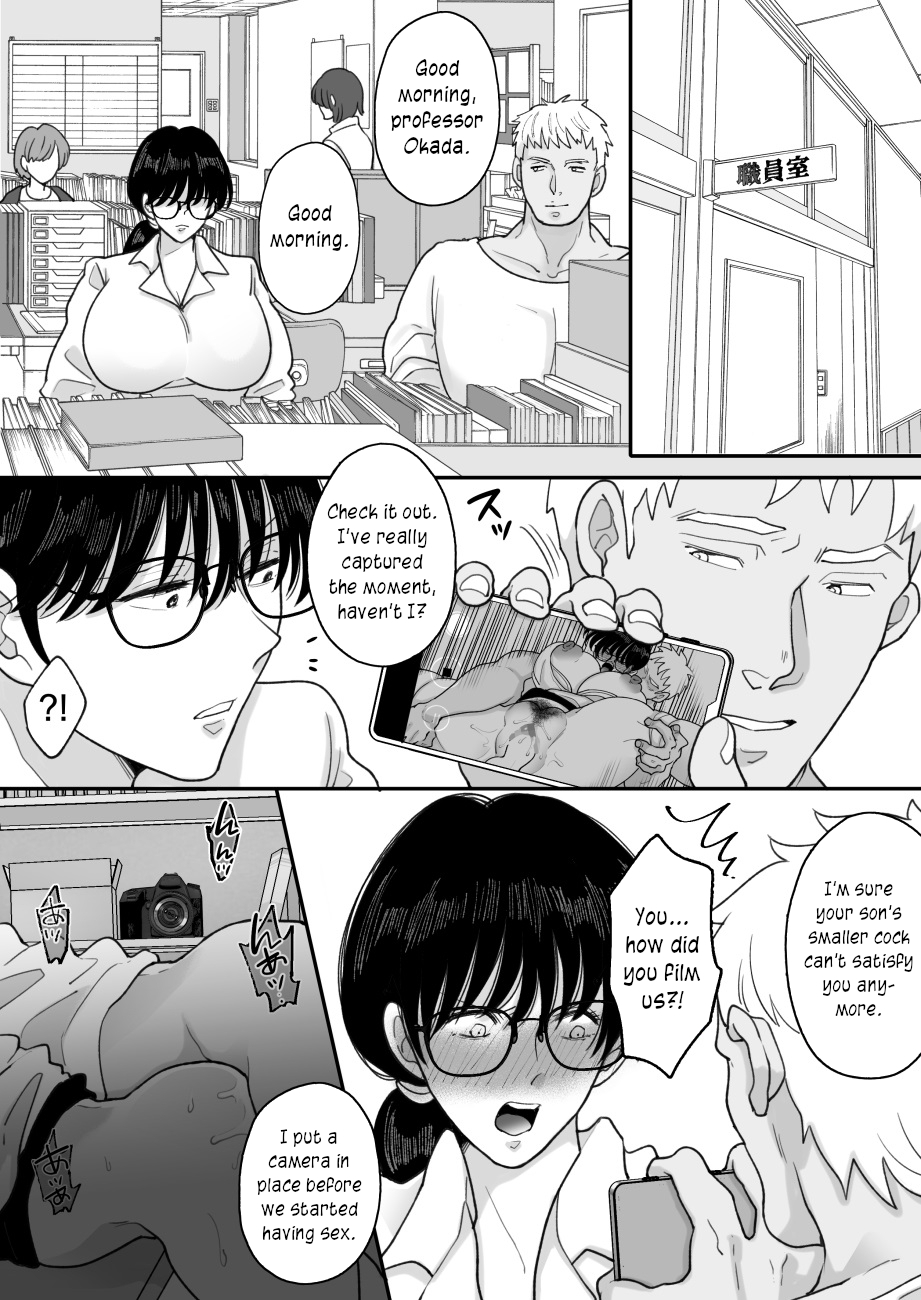 [Nyan dorosei] Suugaku Kyoushi no Kaa-san ga Taiiku Kyoushi ni Netorareru | My mother, the math professor, being stolen away by my gym professor, part 2 [English] [joobuspaidatr] - Page 36