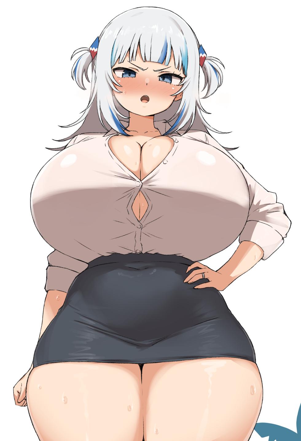 [Yamaori] 上司の爆乳ぐらちゃんと不倫セックス (ホロライブ) - Page 6