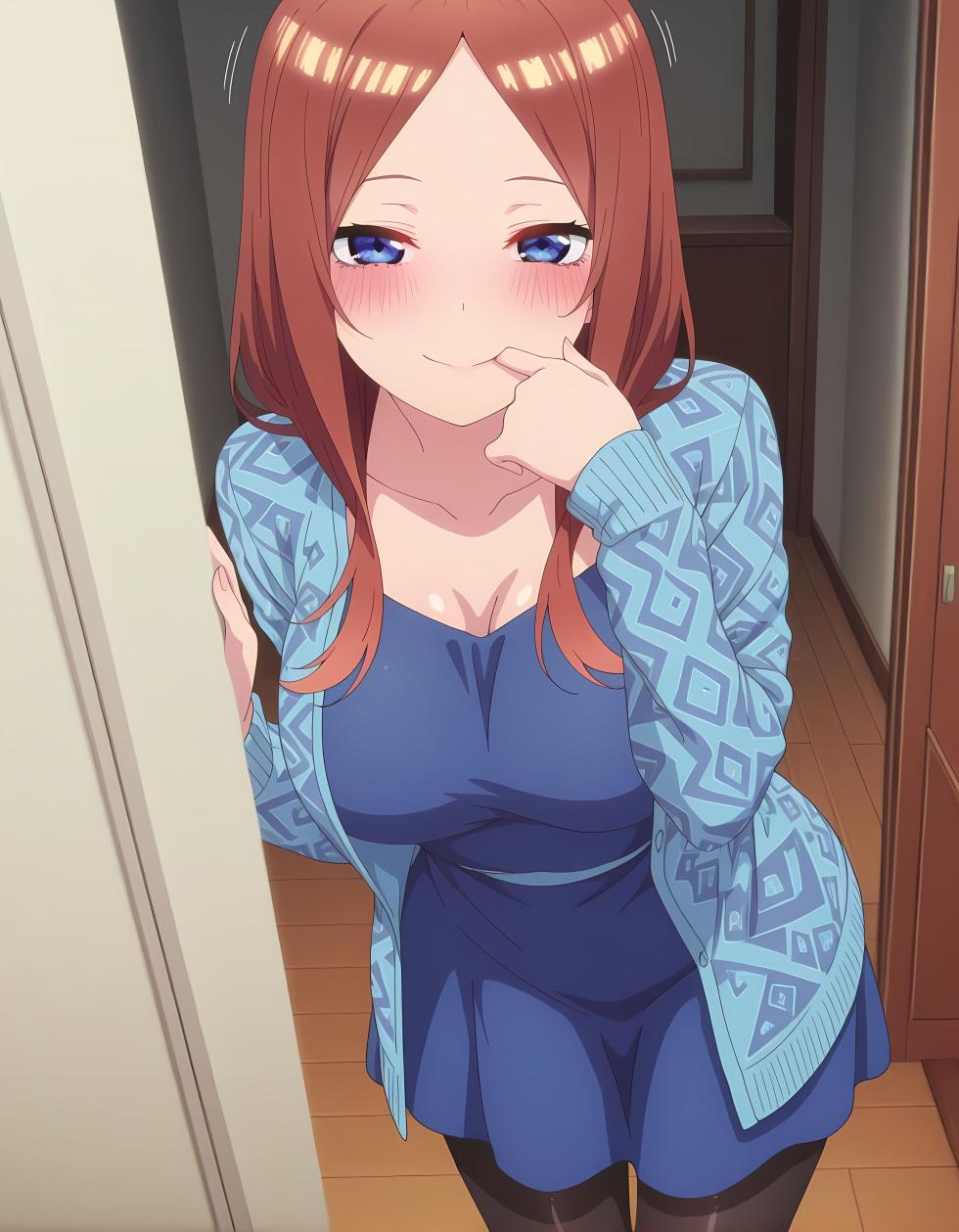 Pafupafu - Nakano Miku [AI Generated] - Page 1