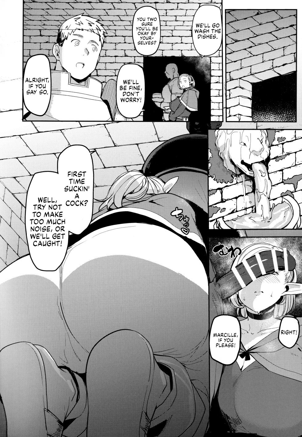 (C106) [North70 (Nanao Yukiji)] Chin Ochi Donkusa Elf | Dumbass Elf, Dicked Over And Dicked Down (Dungeon Meshi) [English] [Suizokukan] - Page 23