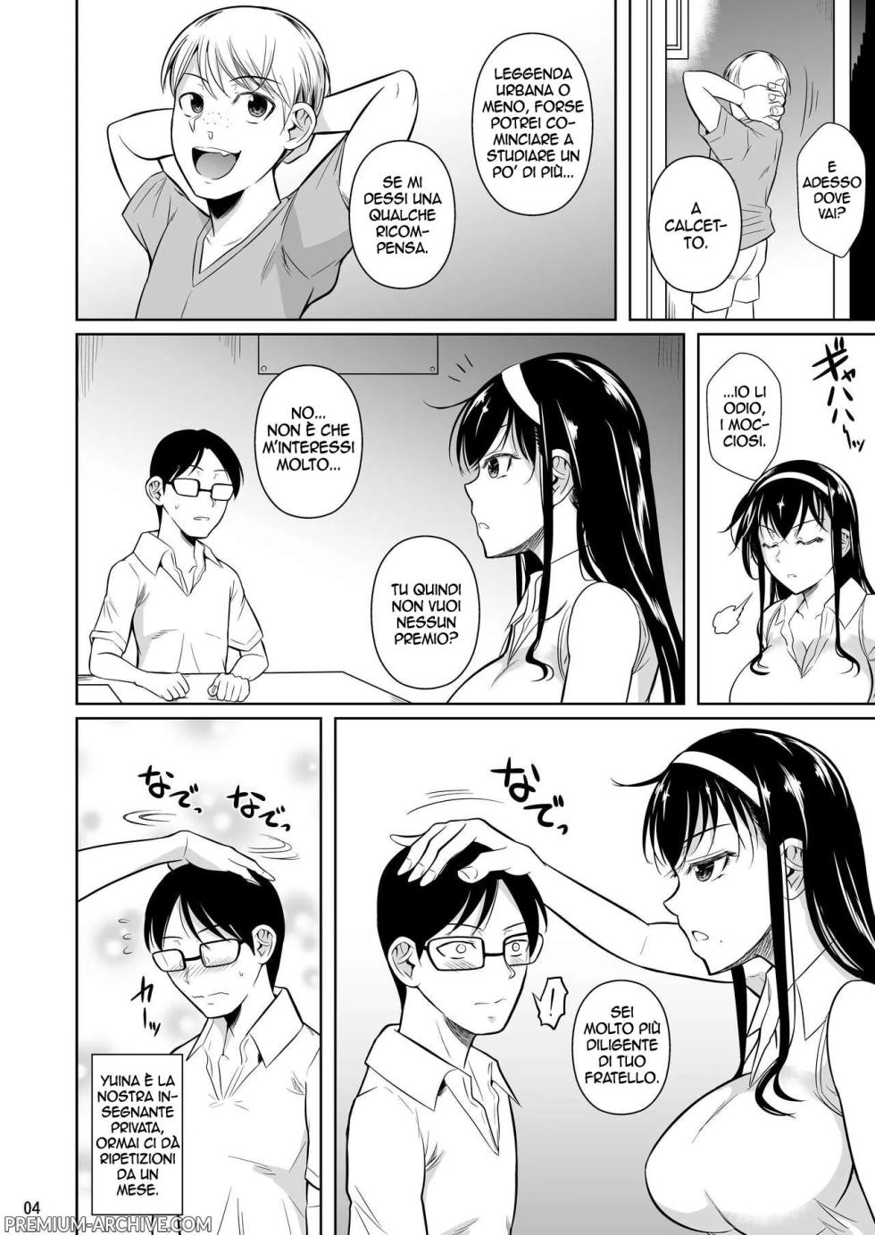 [Shoot The Moon (Fuetakishi)] Kateikyoushi no Geass | Il geass della tutor [Italian] [Digital] - Page 5