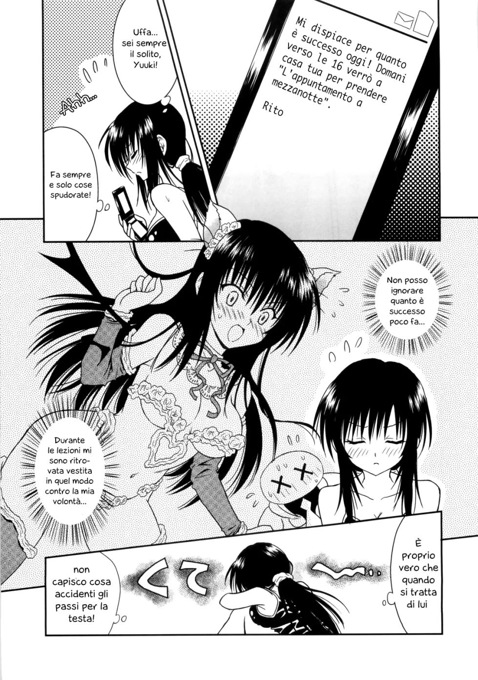 (C76) [USAUSA (Akira)] Cream Yui Nyan! (To LOVE-Ru) [Italian] - Page 5