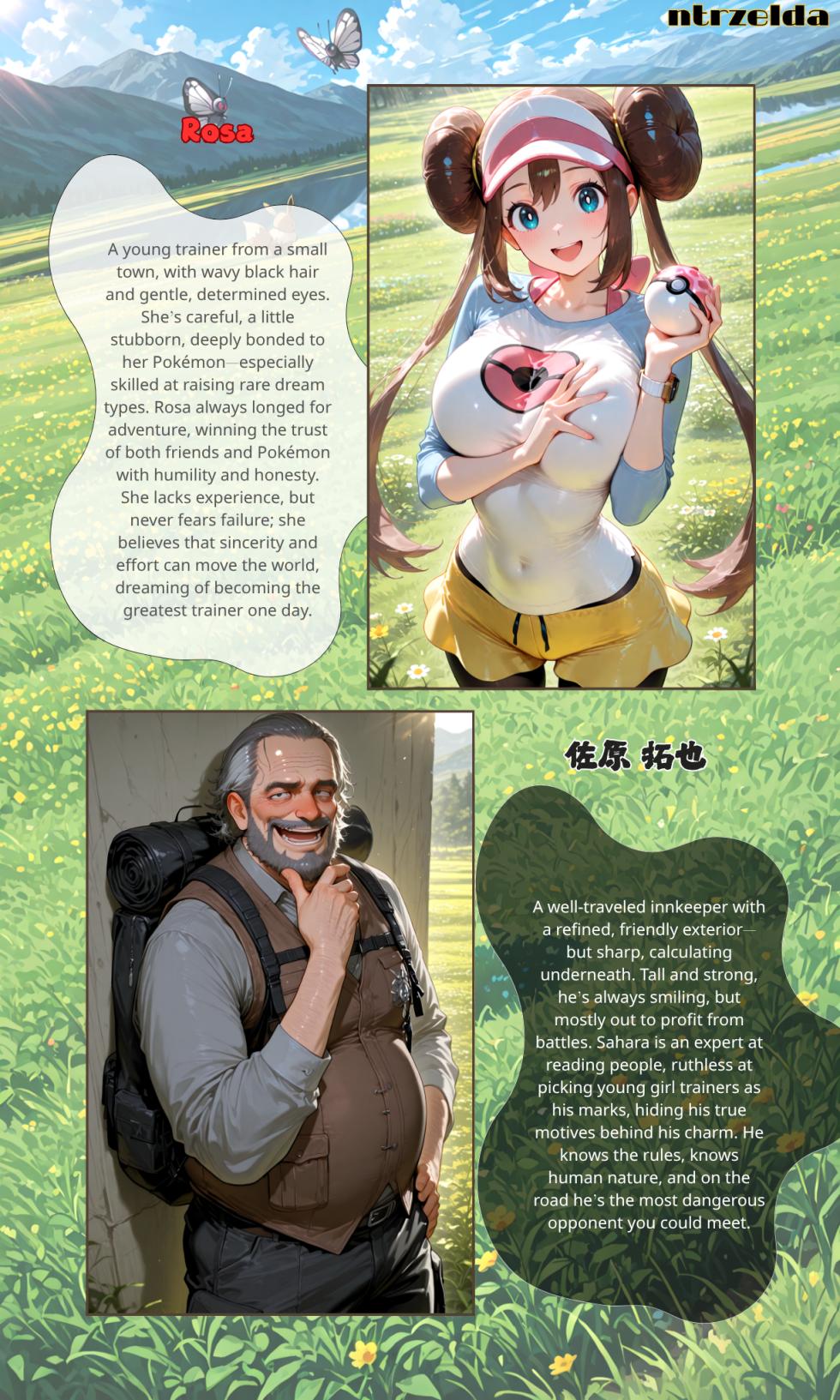 [ntrzelda] [English] Netorare Fantasia｜#001 Rosa [AI Generated] - Page 2