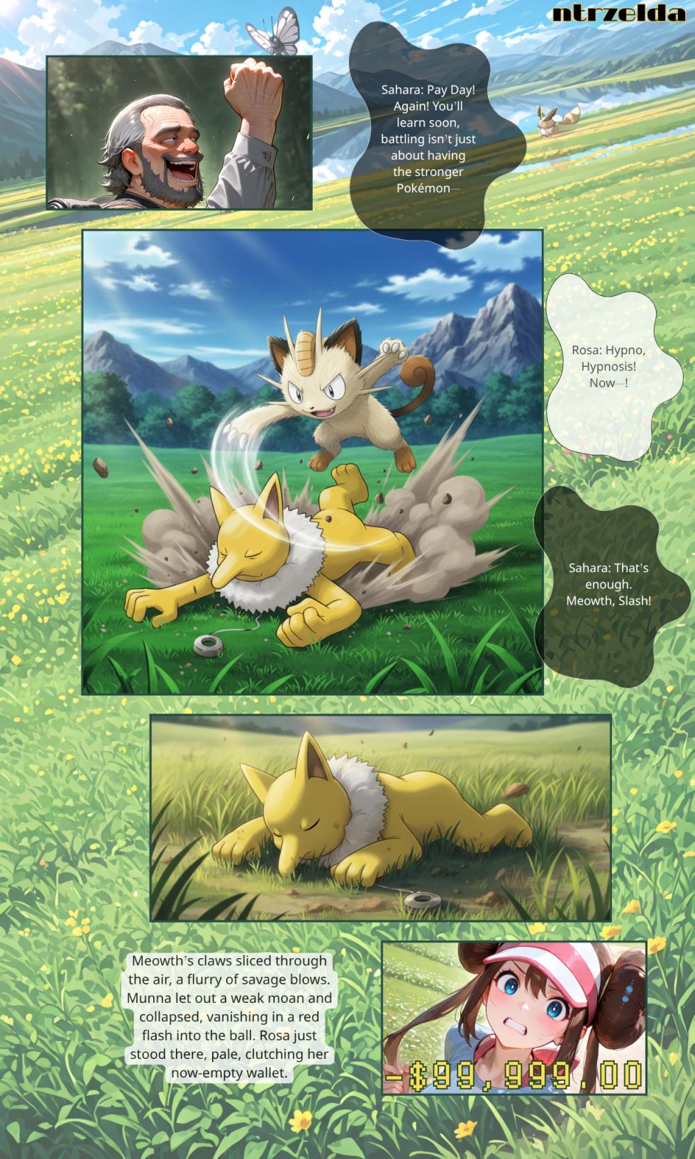 [ntrzelda] [English] Netorare Fantasia｜#001 Rosa [AI Generated] - Page 4