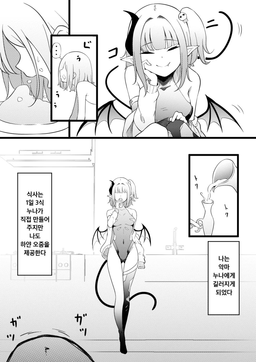 [Permission (Zandoro)] Succubus Breeder ~ Kotoba no Tsuujinai Tensei Sekai de Succubus ni Kawareru Boku no Ohanashi | 서큐버스 브리더 ~말이 통하지 않는 이세계로 전생하여 서큐버스에게 길러지는 나의 이야기~ [Korean] [키리] - Page 12