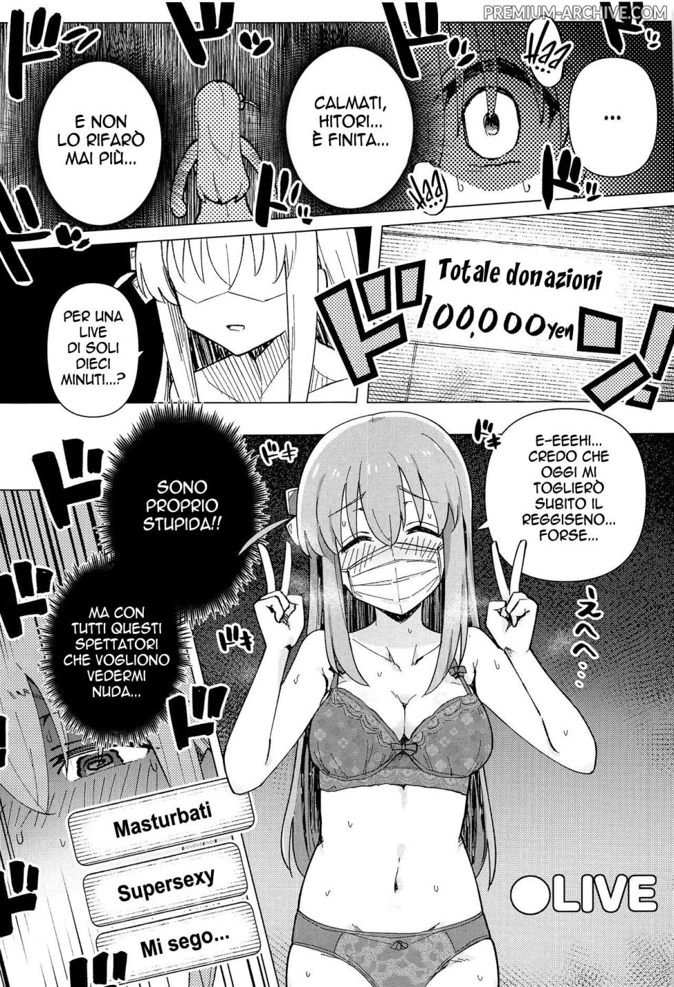 (C101) [Yakitori Teishoku (Toriyaro)] Shounin Yokkyuu (Bocchi the Rock!) [Italian] - Page 10