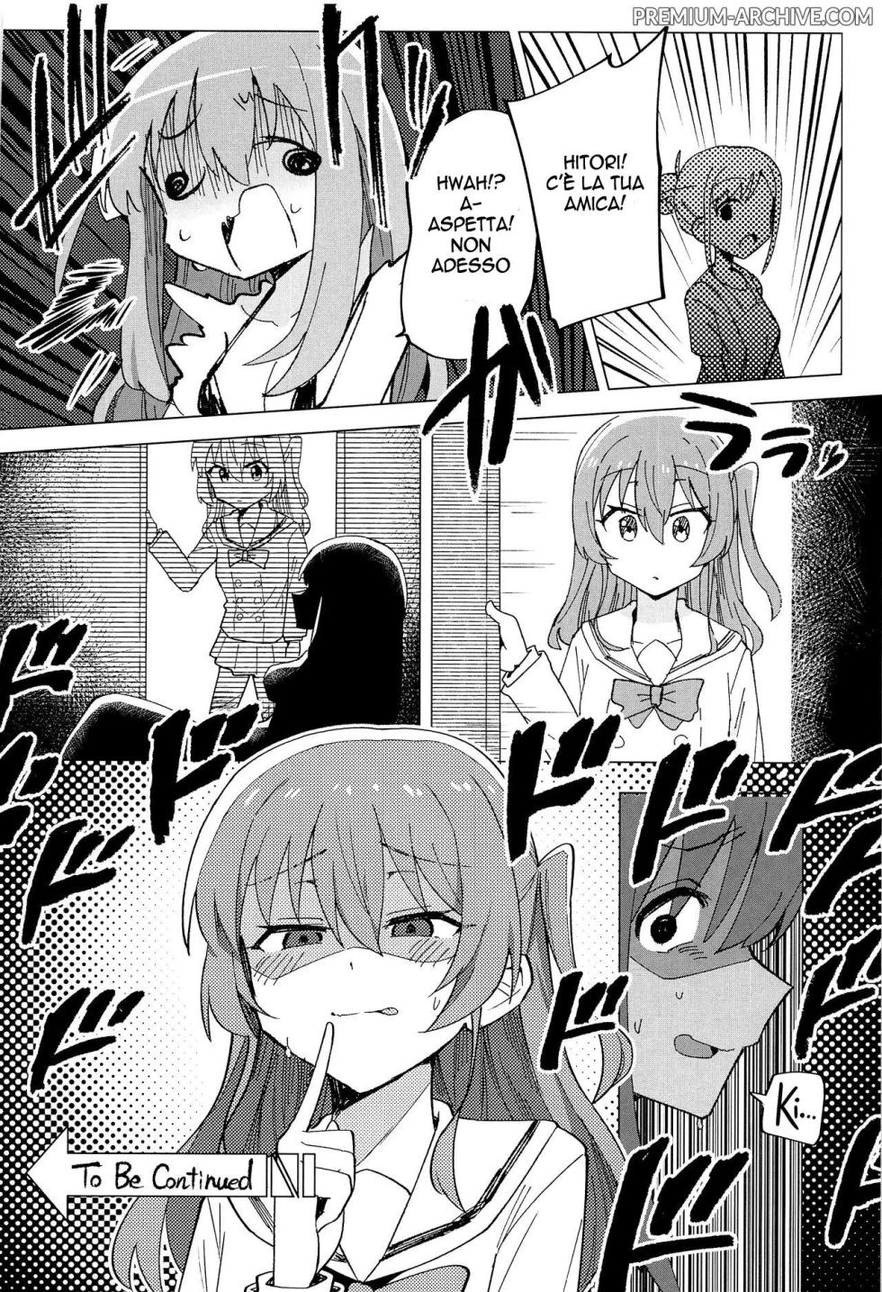 (C101) [Yakitori Teishoku (Toriyaro)] Shounin Yokkyuu (Bocchi the Rock!) [Italian] - Page 19