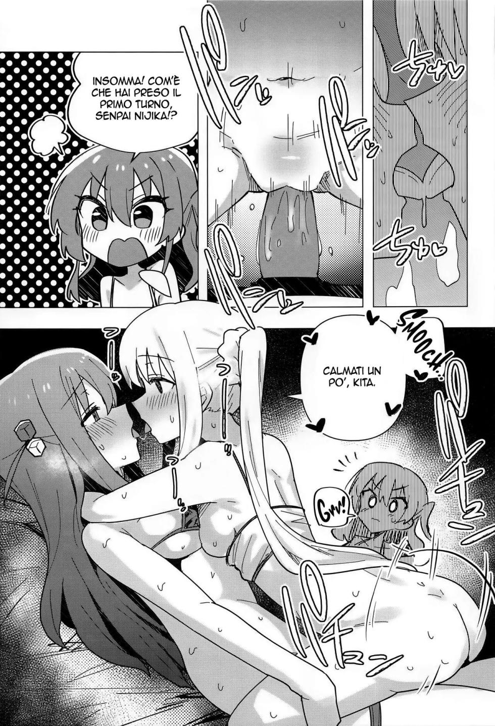 (Bocchi the Only!) [Yakitori Teishoku (Toriyaro)] Yokkyuu Fuman (Bocchi the Rock!) [Italian] - Page 14