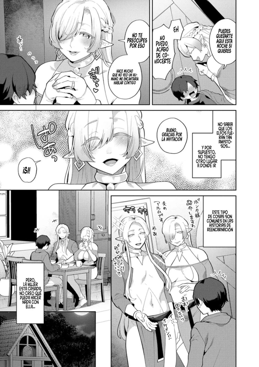 [Mogiki Hayami] Isekai Onee-san no Kiken na Yuuwaku 1-5｜Mi Peligrosa Seducción en un Mundo Lleno de Elfas 1-5 [Spanish] [RobertoTH] [Digital] - Page 13