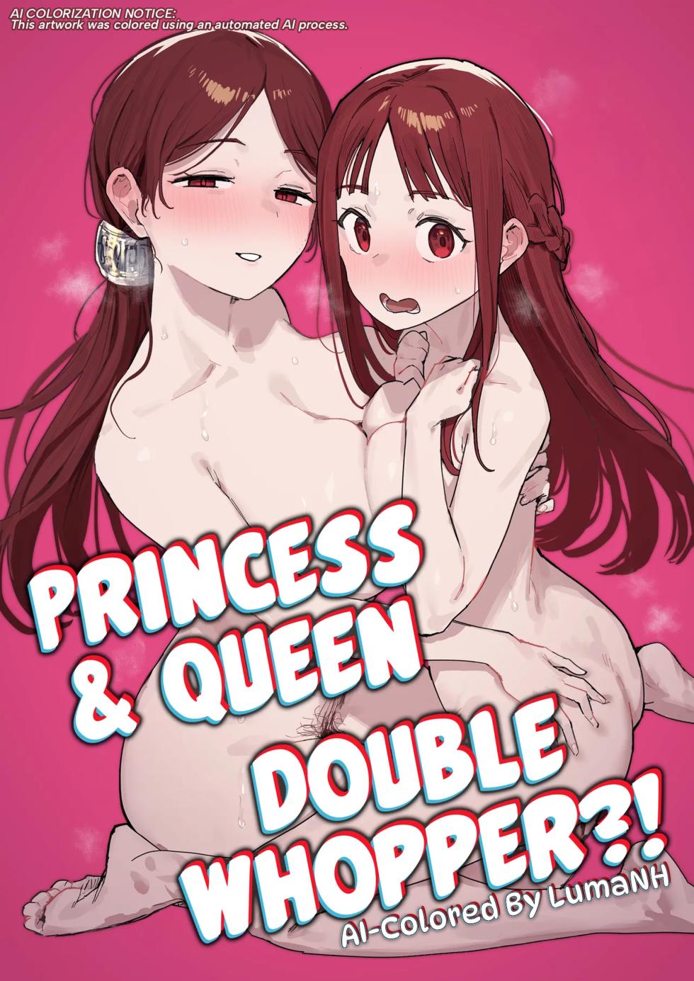 [ie Kenkyuushitsu (ie)] Yuusha to Hime to Okaa-sama!? | Princess & Queen Double Whopper?! [English] [Team Rabu2 & LumaNH] [Colorized] [Decensored] - Page 1