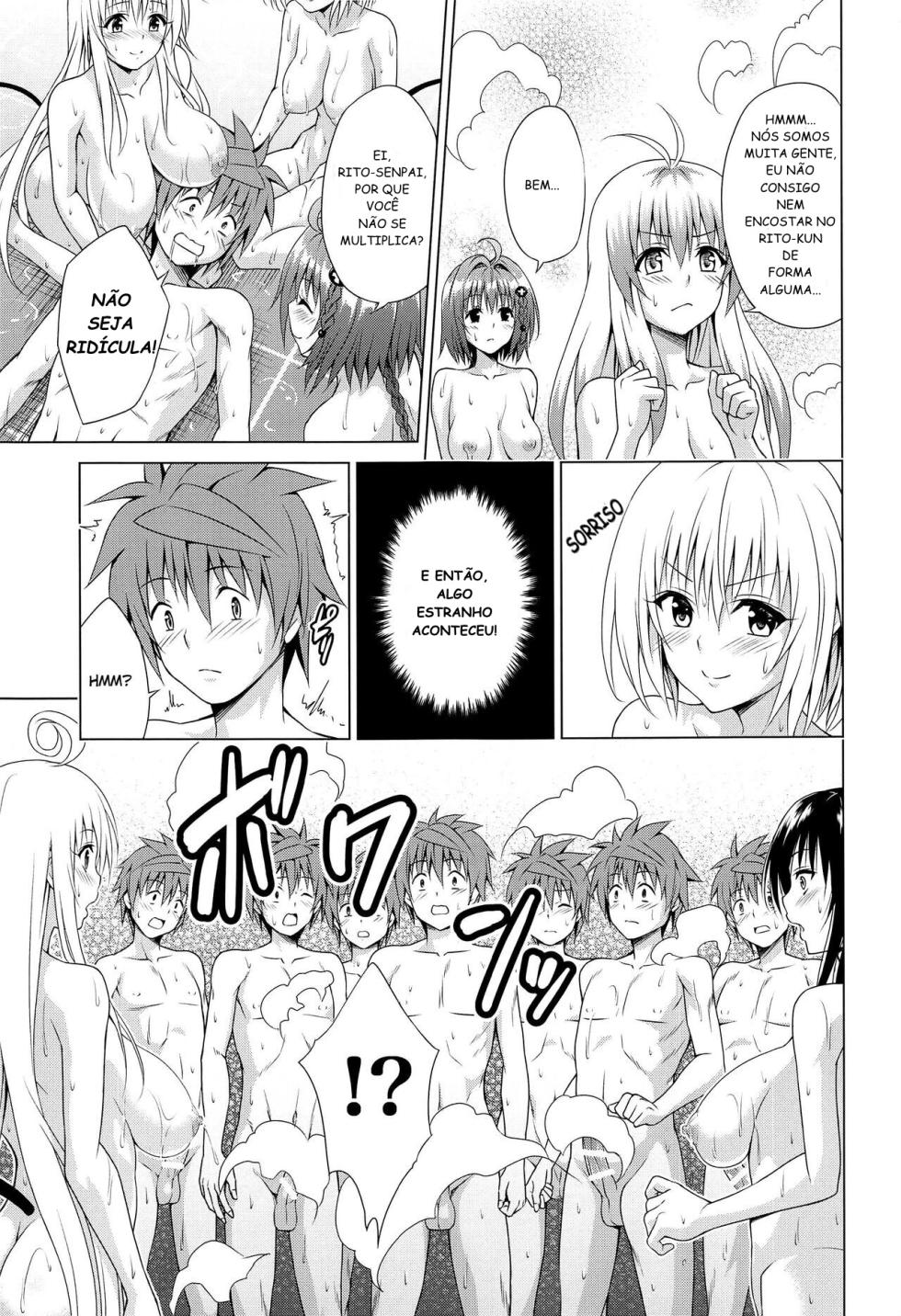 (C101) [TORA MACHINE (Kasukabe Taro)] Mezase! Rakuen Keikaku RX Vol. 1 (To LOVE-Ru) [Portuguese-BR] - Page 14