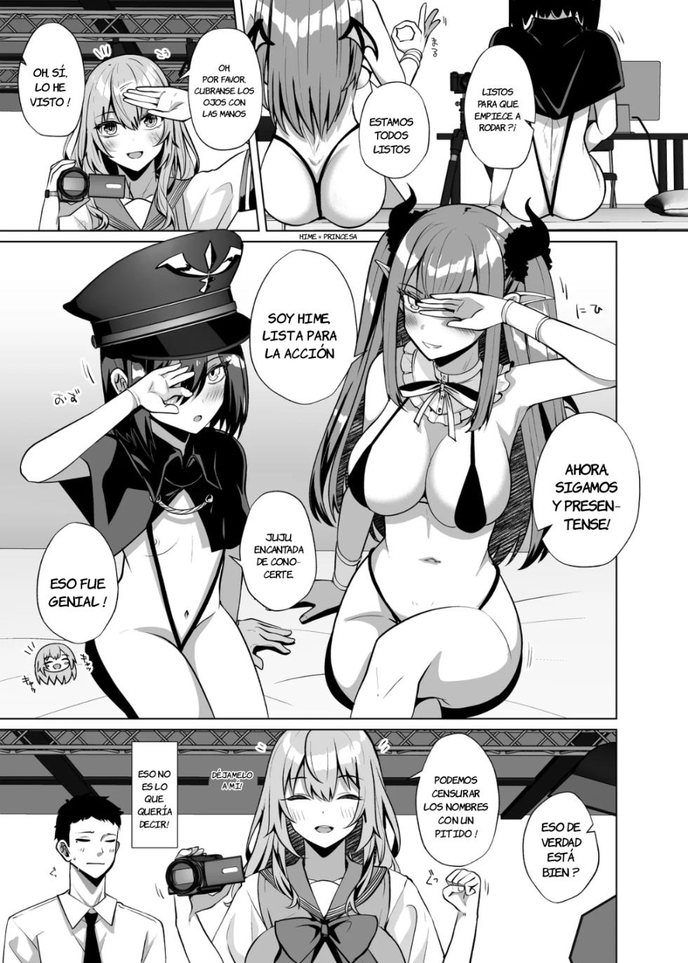 [Sakura Garden (Shirosuzu)] Hokomi 0-en Layer 3-nin Tsuki｜Follando Gratis con 3 Cosplayers En Un Hotel Del Amor (Sono Bisque Doll wa Koi o Suru) [Spanish] [JFairy Traslate] [Digital] - Page 3