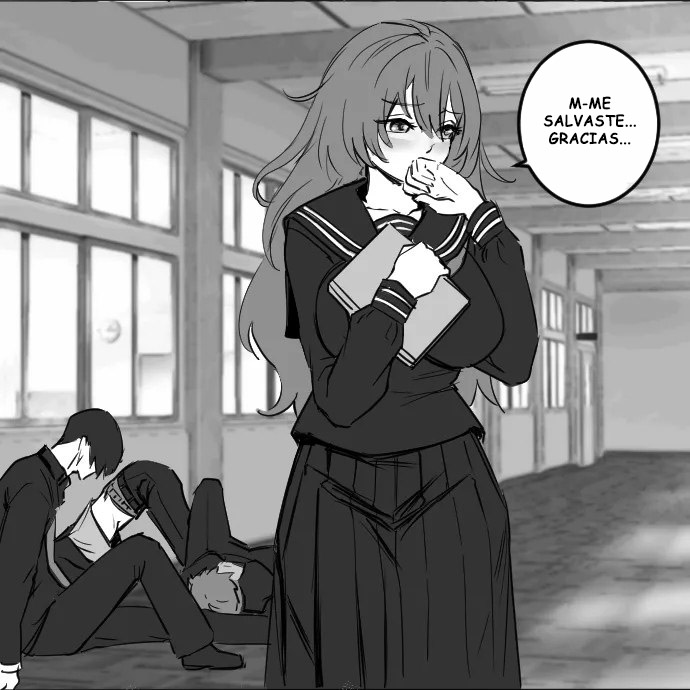 Arisa Yoshi | Delincuent to Shy Girl [Spanish] [Trick] [Digital] - Page 13