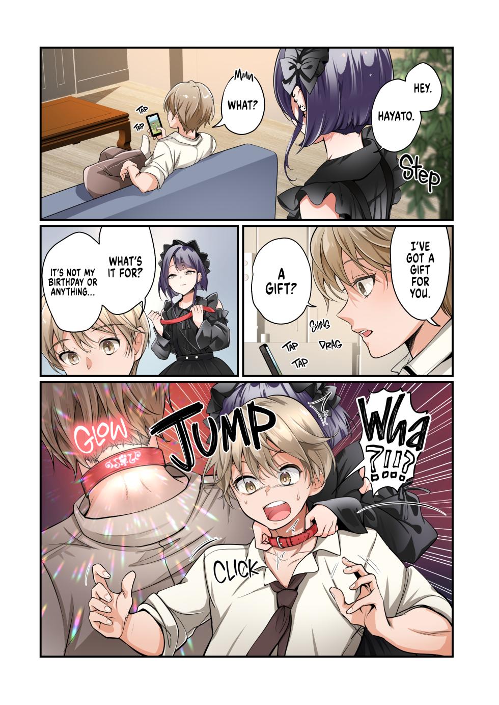 [Amuai Okashi Seisakusho (Tsukumaru)] Mesu Inu-ka no Kubiwa | Bitchification Collar [English] {2d-market.com} [Decensored] - Page 3