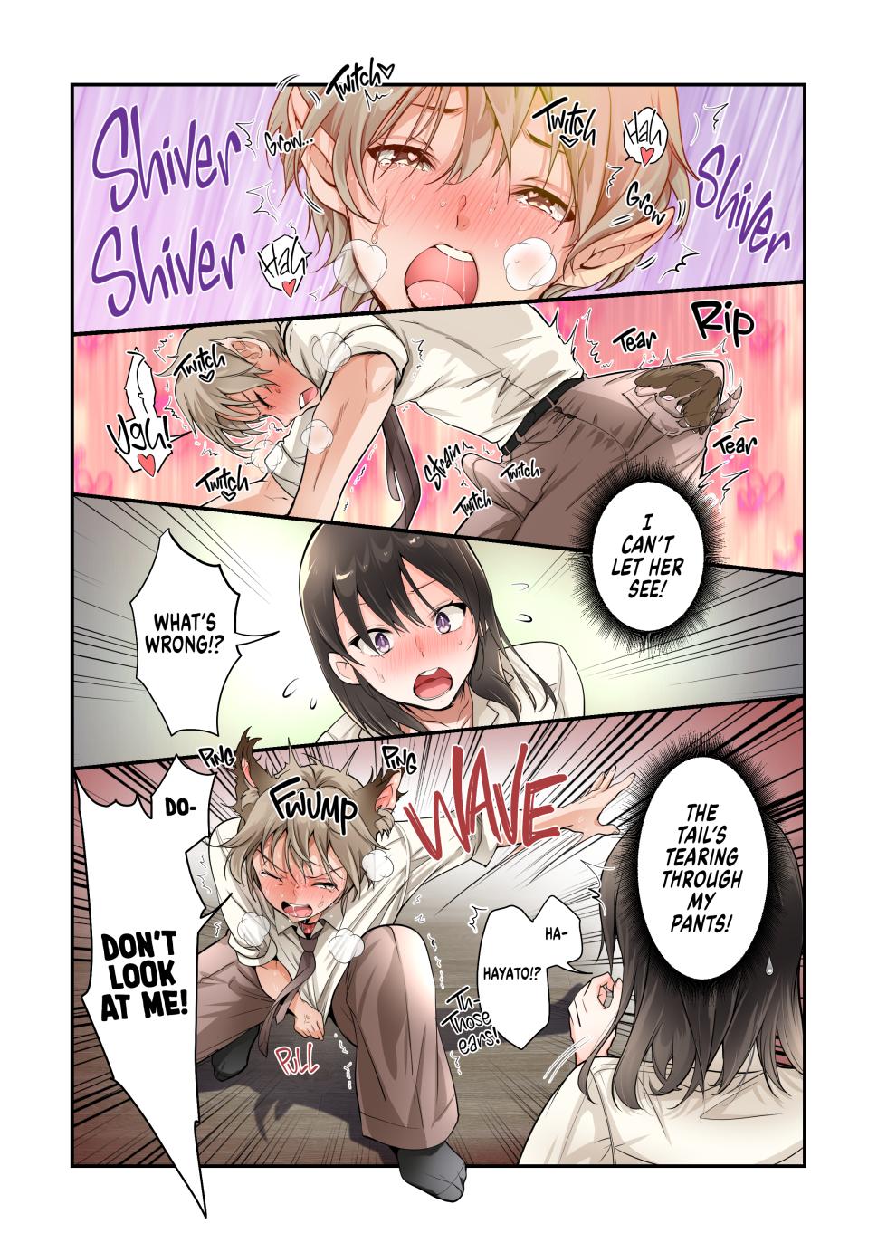 [Amuai Okashi Seisakusho (Tsukumaru)] Mesu Inu-ka no Kubiwa | Bitchification Collar [English] {2d-market.com} [Decensored] - Page 19