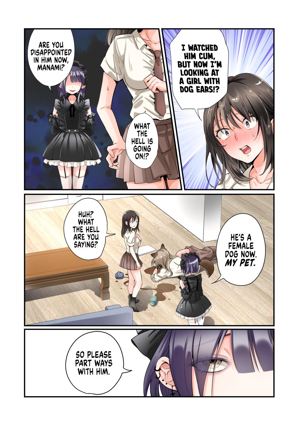 [Amuai Okashi Seisakusho (Tsukumaru)] Mesu Inu-ka no Kubiwa | Bitchification Collar [English] {2d-market.com} [Decensored] - Page 22