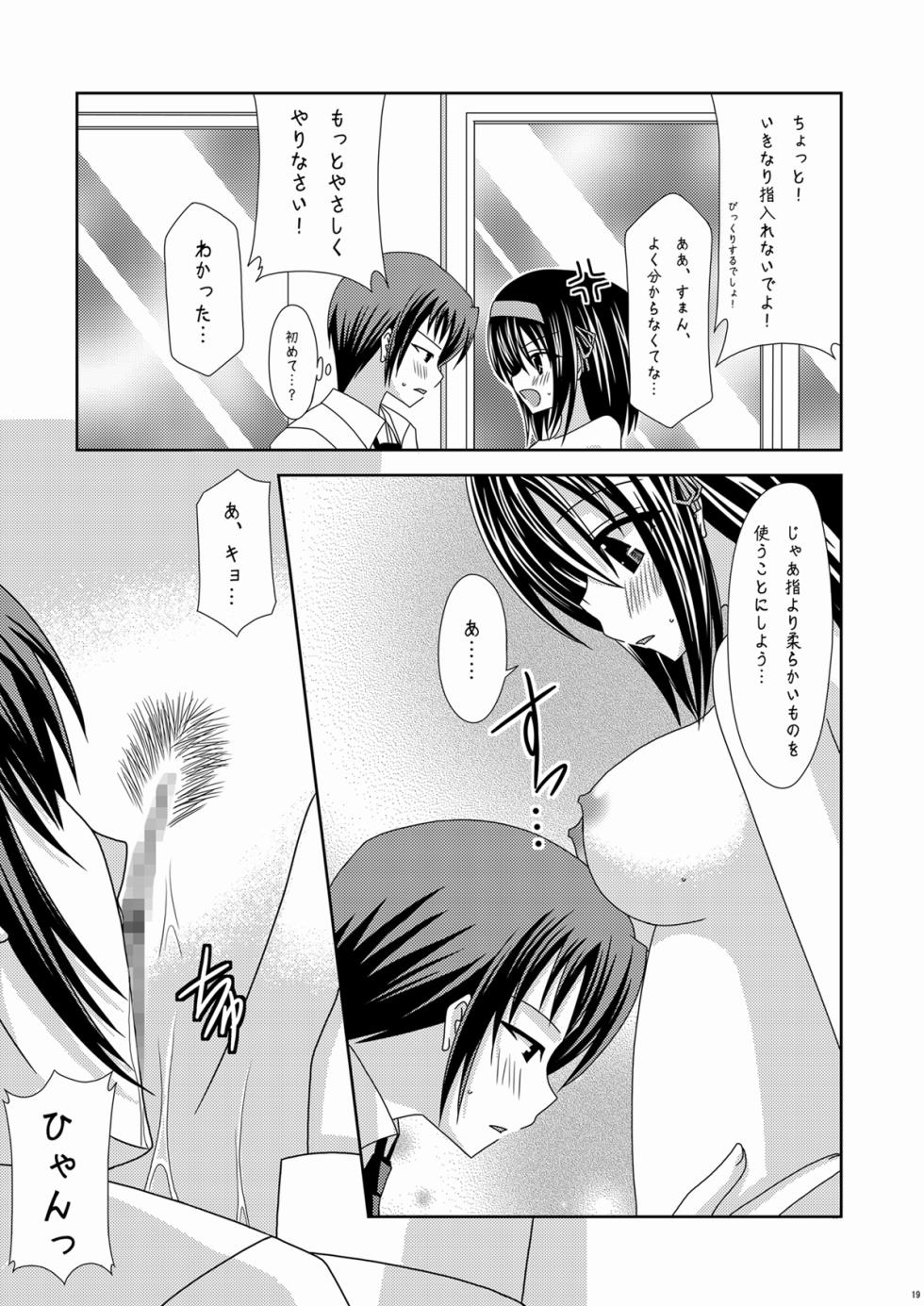 [valssu (Charu)] Suzumiya Haruhi no Karada no Uzuki (The Melancholy of Haruhi Suzumiya) [Digital] - Page 19