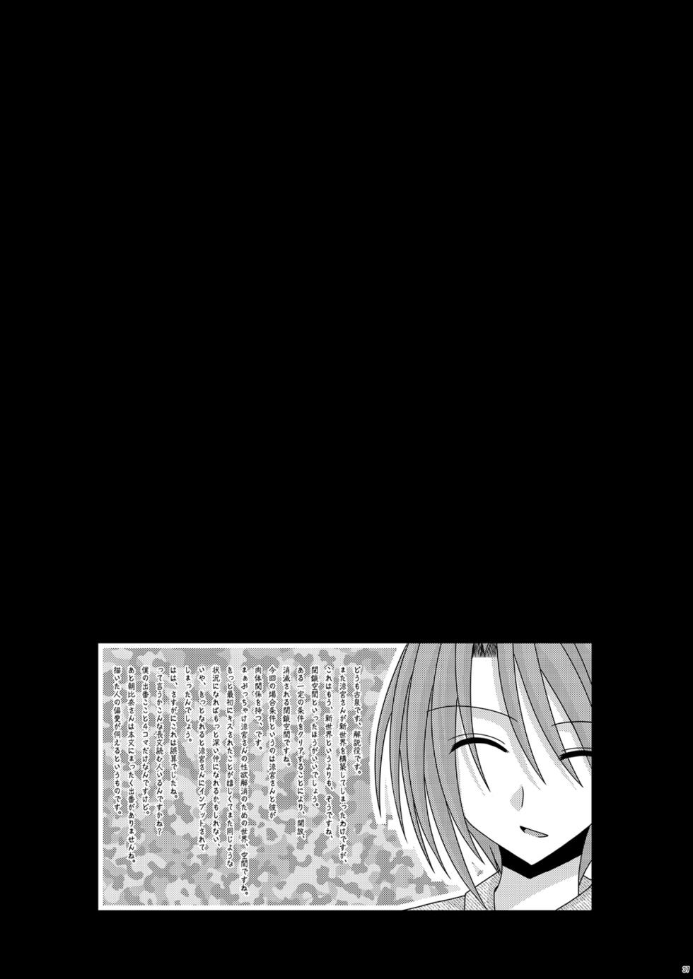 [valssu (Charu)] Suzumiya Haruhi no Karada no Uzuki (The Melancholy of Haruhi Suzumiya) [Digital] - Page 37