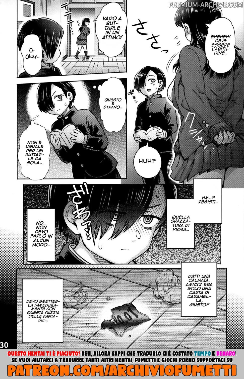 [Eight Beat (Itou Eight)] Boku no Kokoro no NTR (Yabai) Mousou | La delusione nel mio cuore (Boku no Kokoro no Yabai Yatsu) [Italian] - Page 30