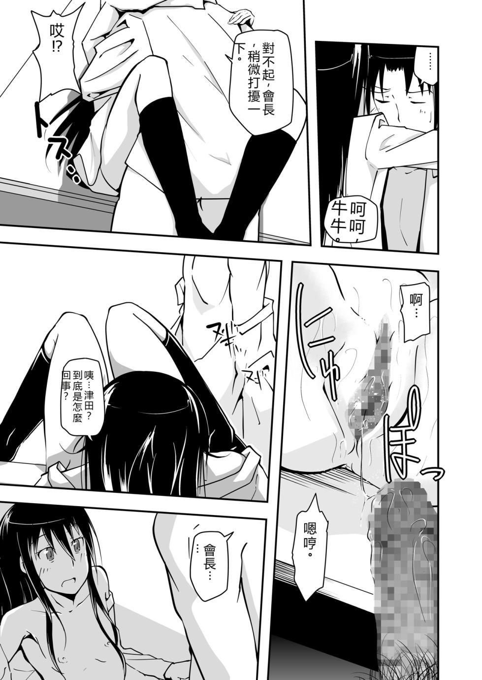 [Da_pomb no Tokoro (Kenmomen)] *********! (Seitokai Yakuindomo) [Chinese] [RATKING機翻] - Page 21