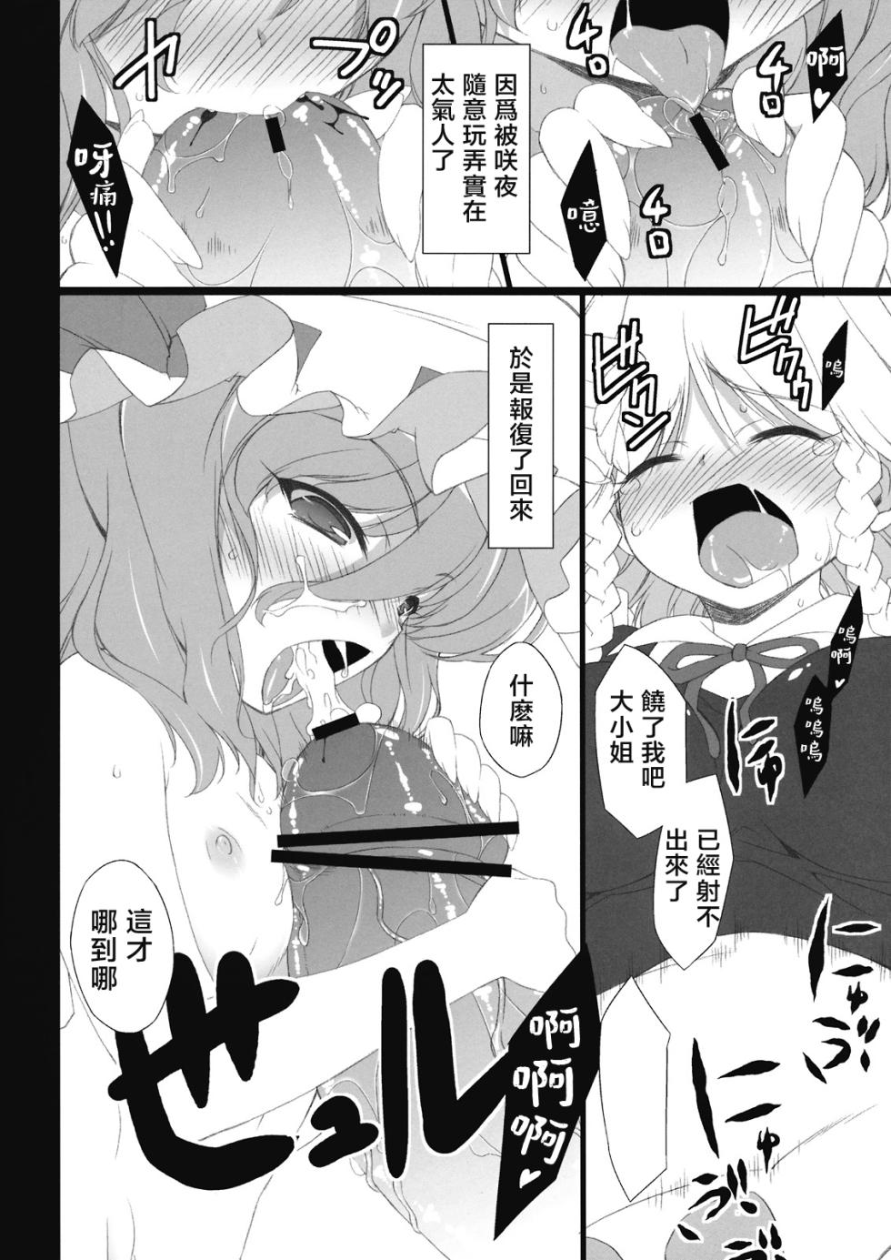 (C76) [TUKIBUTO (Hyouju Issei)] HI-Juusha no Joou (Touhou Project) [Chinese] [堕樱汉化组] - Page 24