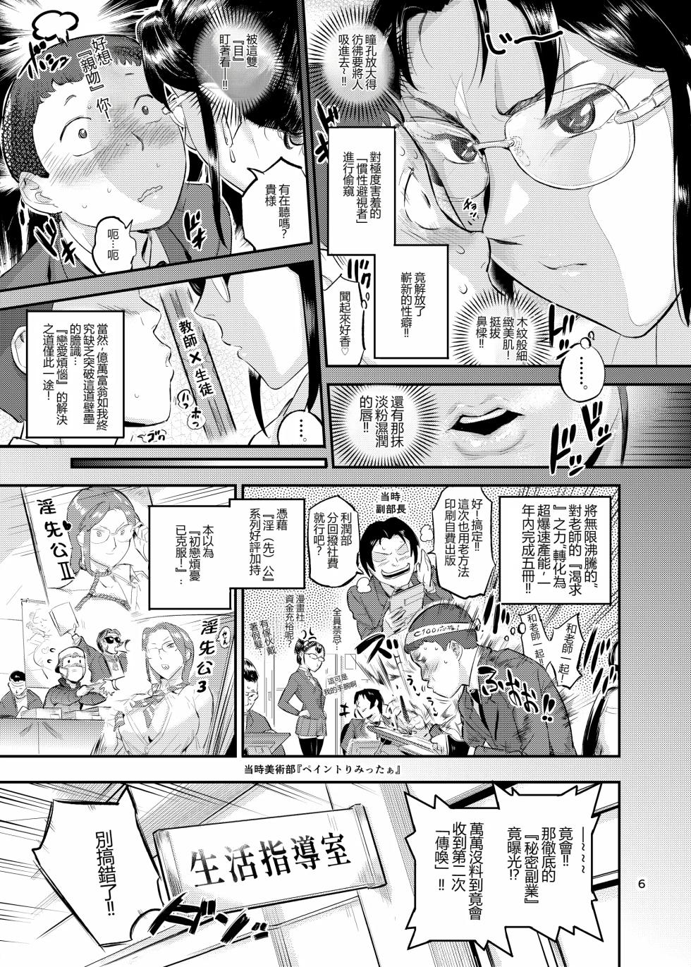 [VOLVOX (Opocom)] Discipline Teacher Matsunoha is Devouring the Students She Stares Down!? (Original) [DL Edition] - Page 7