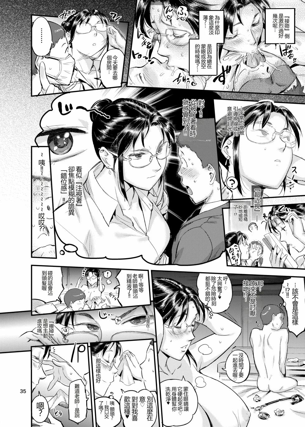 [VOLVOX (Opocom)] Discipline Teacher Matsunoha is Devouring the Students She Stares Down!? (Original) [DL Edition] - Page 36