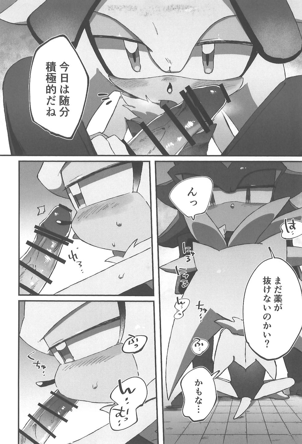 (SoniFes! 3) [Nikokan (Niko)] WHITE SURRENDER (Sonic the Hedgehog) - Page 15