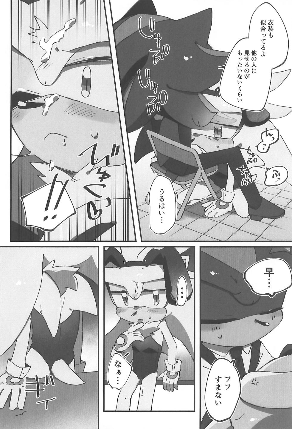 (SoniFes! 3) [Nikokan (Niko)] WHITE SURRENDER (Sonic the Hedgehog) - Page 16