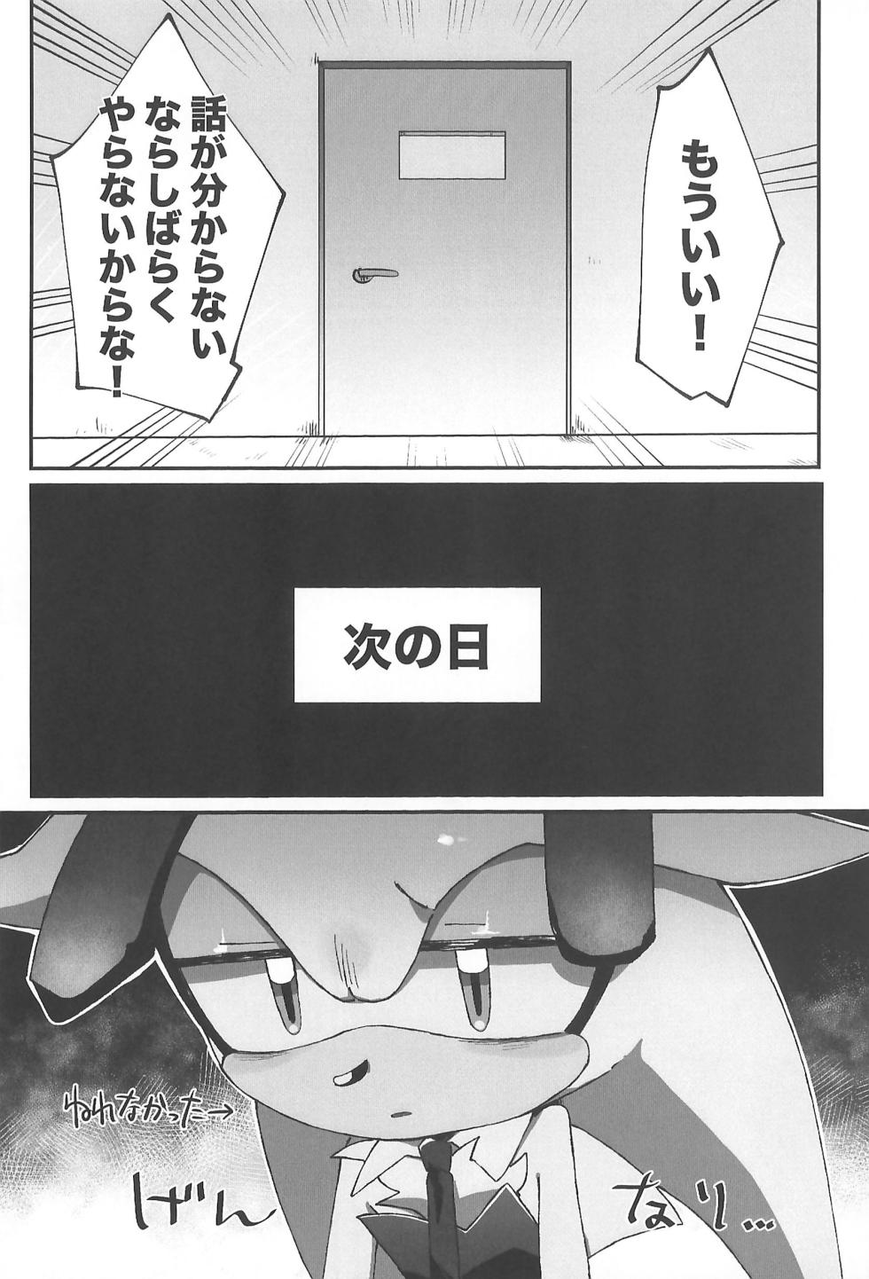 (SoniFes! 3) [Nikokan (Niko)] WHITE SURRENDER (Sonic the Hedgehog) - Page 26