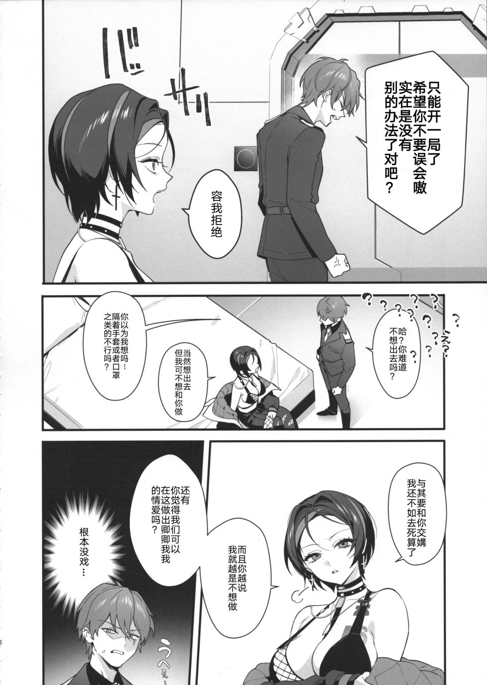 [Shuukyuu Youka (Ohisashiburi)] Icha Love Sex Shinai to Derarenai Heya (Goddess of Victory: NIKKE) [Chinese] [橙山个人汉化] [2025-08-20] - Page 5