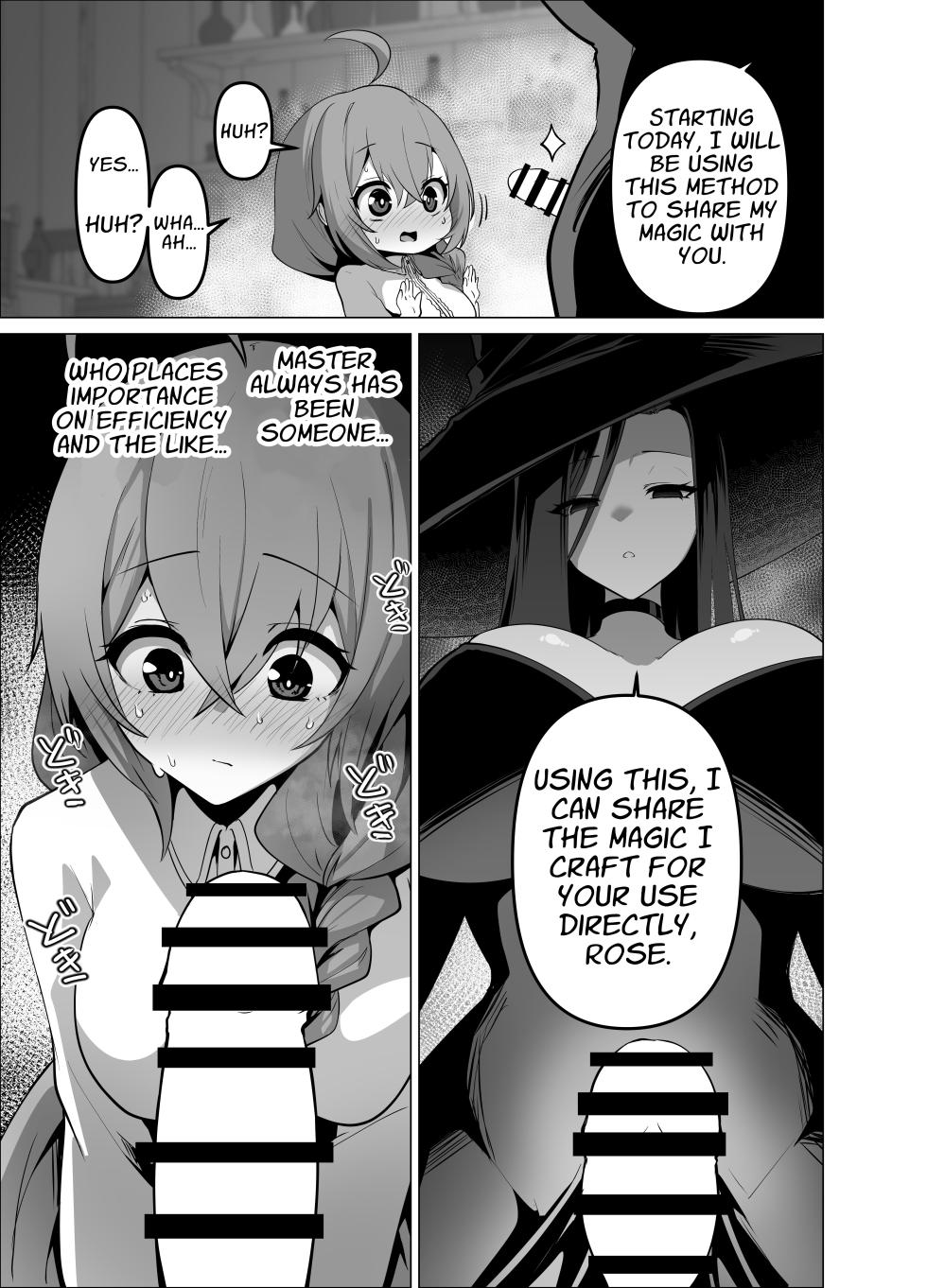 [HASHIOKI (Otemoto)] Oshishou-sama, Se~shi o Kudasai | Master, Please Bestow Me Your Mana! [English] [APA] - Page 19