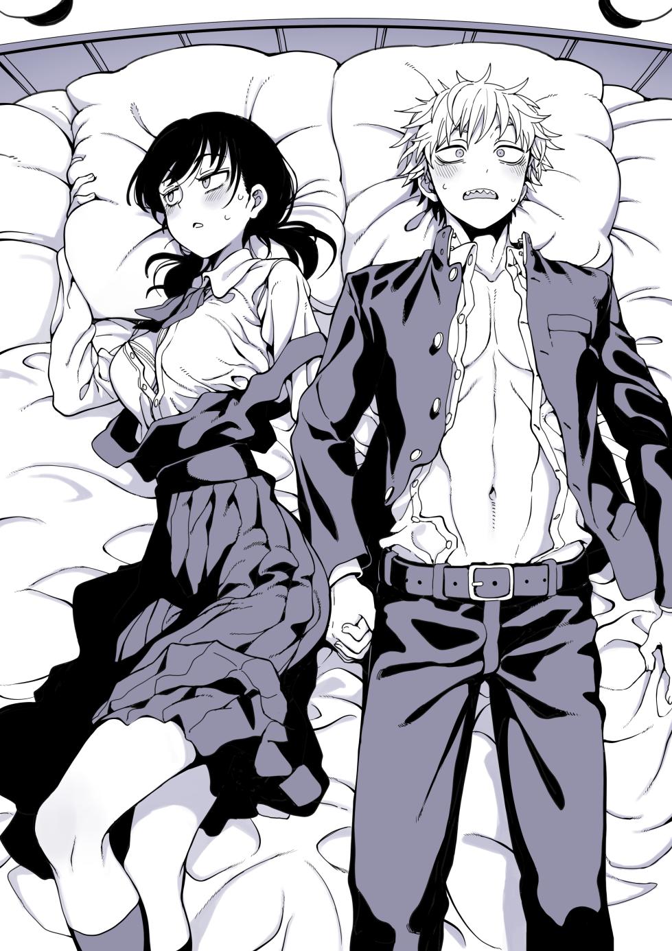 [んぴゅ ゔぃむぞ] チェンソーマン（デンジとアサでラブラブ） - Page 1