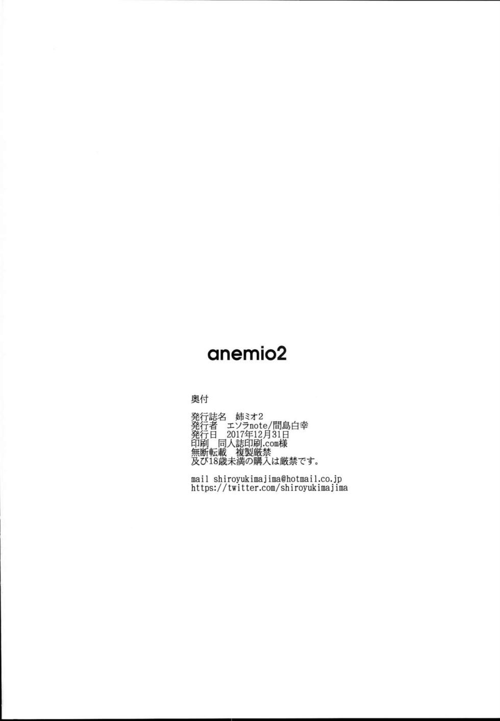 (C93) [Esora Note (Majima Shiroyuki)] anemio 2 (THE IDOLM@STER CINDERELLA GIRLS) [English] - Page 22