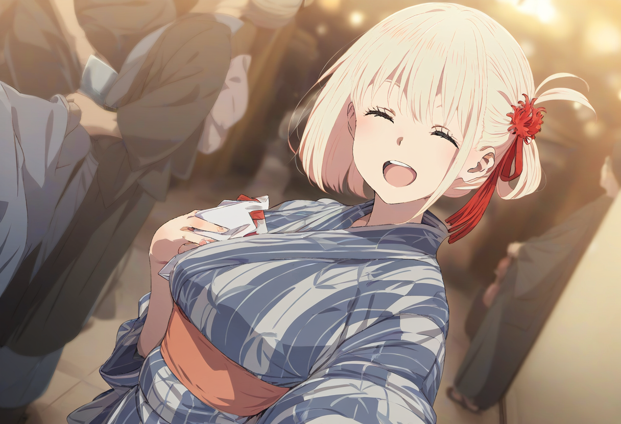 【cl-_-lo】【AI Generated】錦木千束がおじさんに弄ばれる話 - Page 1