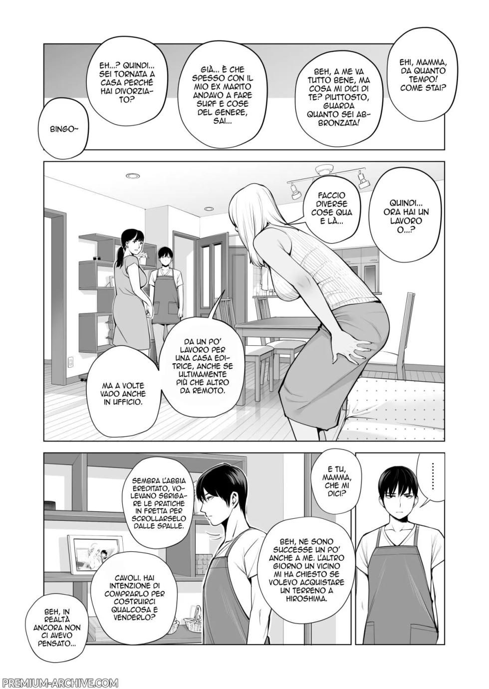 [HGT Labo (Tsusauto)] Nureane ~Batsuichi no Ane to Sex o Shita Natsu no Yoru | La sorella bagnata [Italian] - Page 10