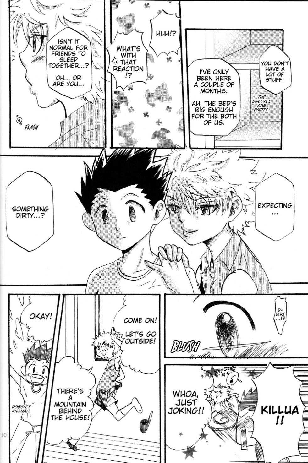 [Amanojaku. (Sakichi)] Boku to Kimi no Monogatari Kouhen | The Story of You and Me Part 2 (Hunter x Hunter) [English] [HXH-Doujinshilivejournal] - Page 11
