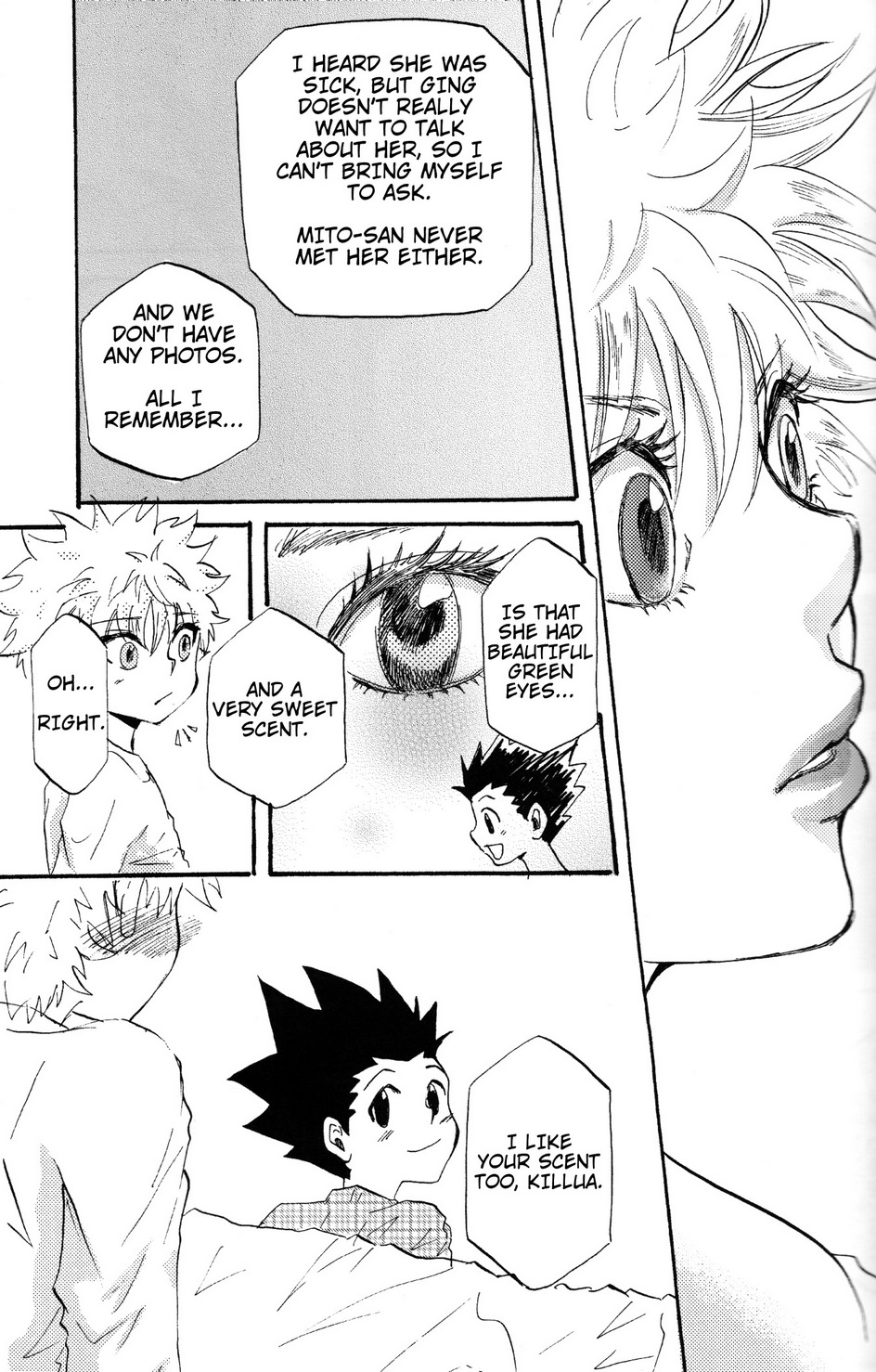 [Amanojaku. (Sakichi)] Boku to Kimi no Monogatari Kouhen | The Story of You and Me Part 2 (Hunter x Hunter) [English] [HXH-Doujinshilivejournal] - Page 20