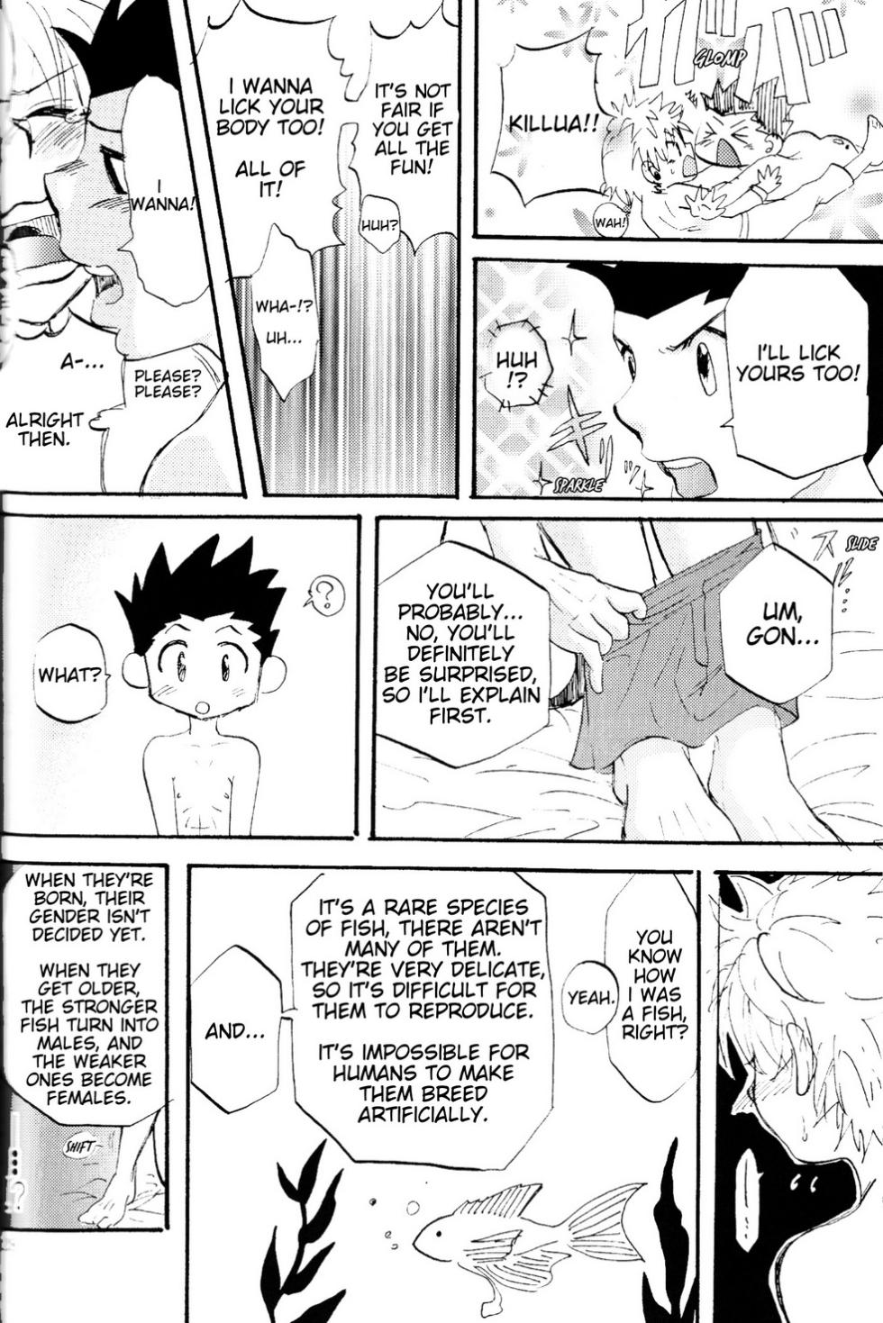 [Amanojaku. (Sakichi)] Boku to Kimi no Monogatari Kouhen | The Story of You and Me Part 2 (Hunter x Hunter) [English] [HXH-Doujinshilivejournal] - Page 29