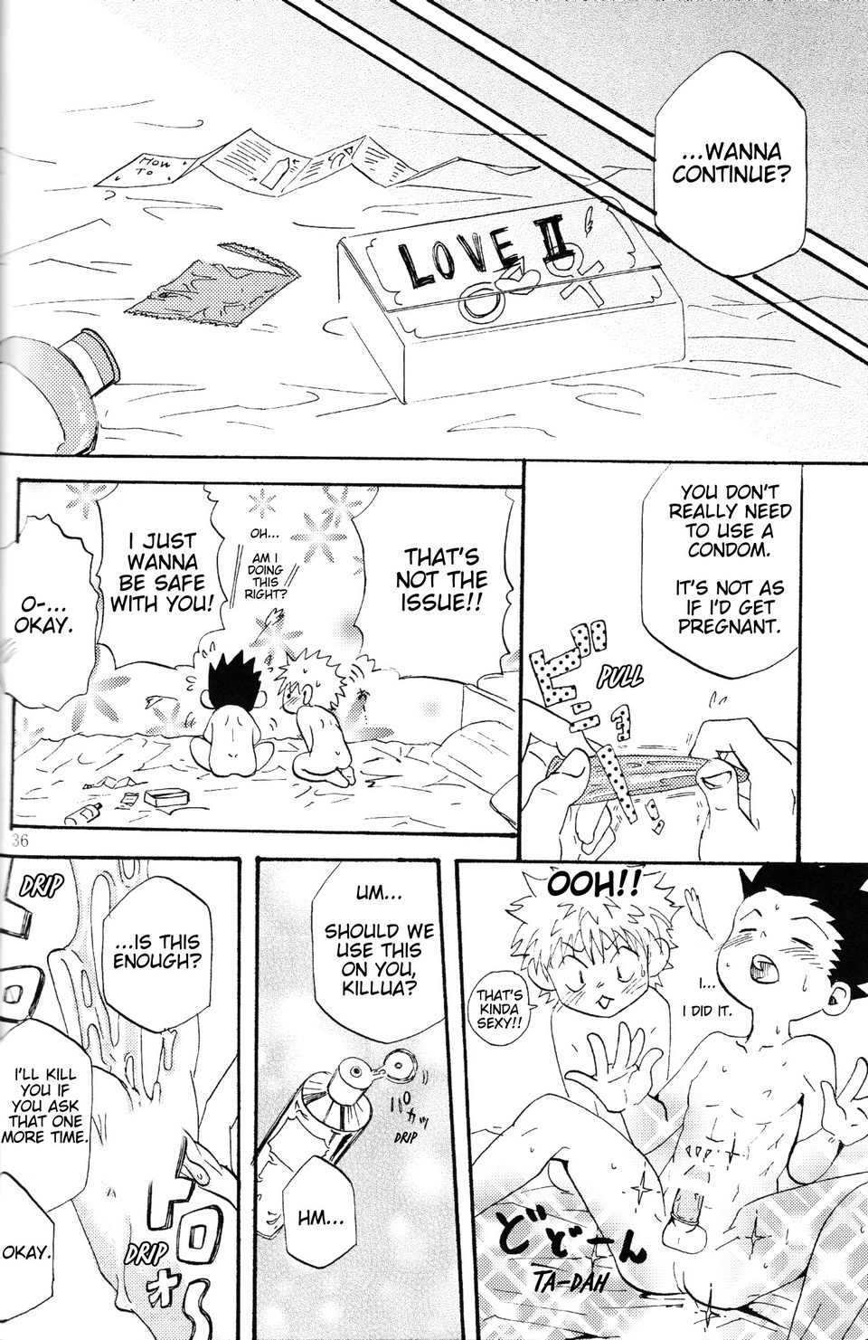 [Amanojaku. (Sakichi)] Boku to Kimi no Monogatari Kouhen | The Story of You and Me Part 2 (Hunter x Hunter) [English] [HXH-Doujinshilivejournal] - Page 37