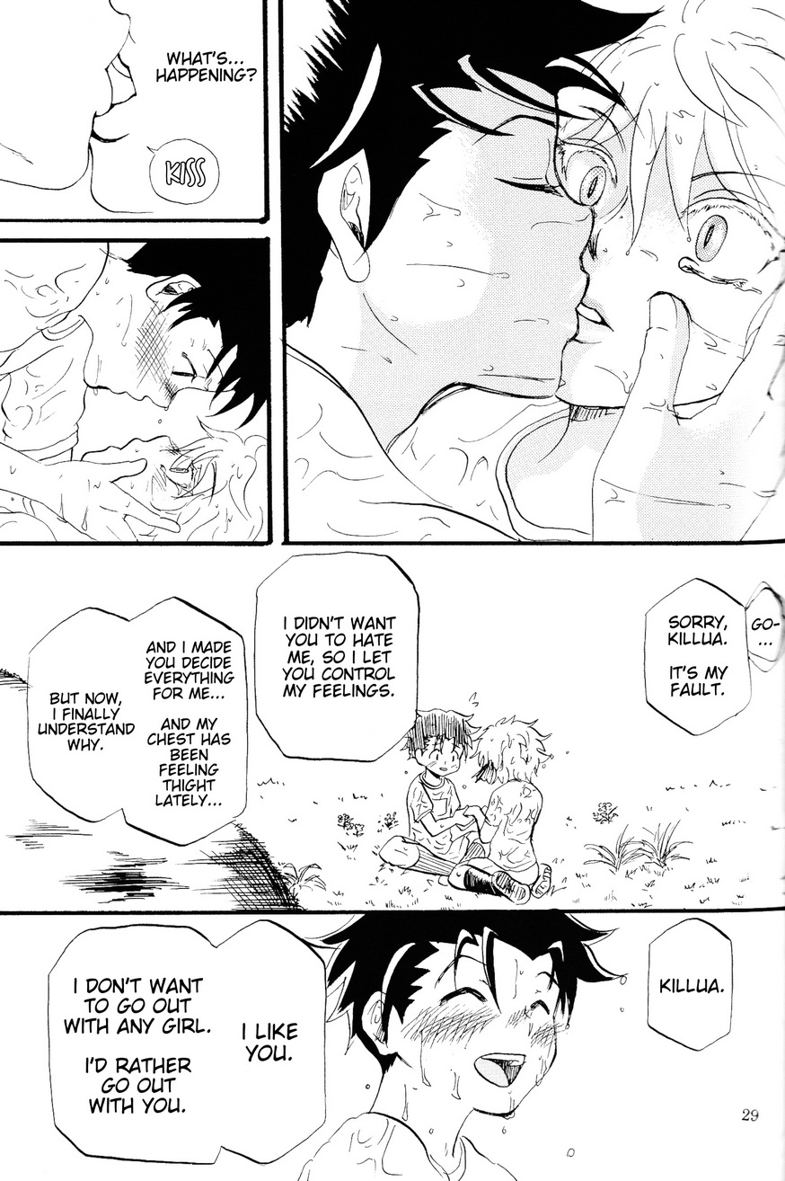 [Amanojaku. (Sakichi)] Boku to Kimi no Monogatari Zenpen | The Story of You and Me Part 1 (Hunter x Hunter) [English] [HXH-Doujinshilivejournal] - Page 30