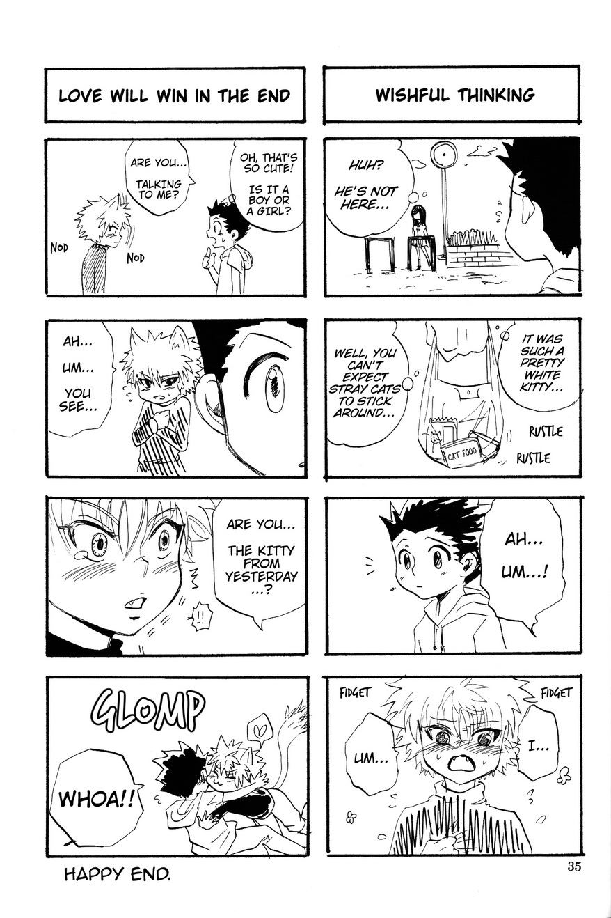 [Amanojaku. (Sakichi)] Boku to Kimi no Monogatari Zenpen | The Story of You and Me Part 1 (Hunter x Hunter) [English] [HXH-Doujinshilivejournal] - Page 36
