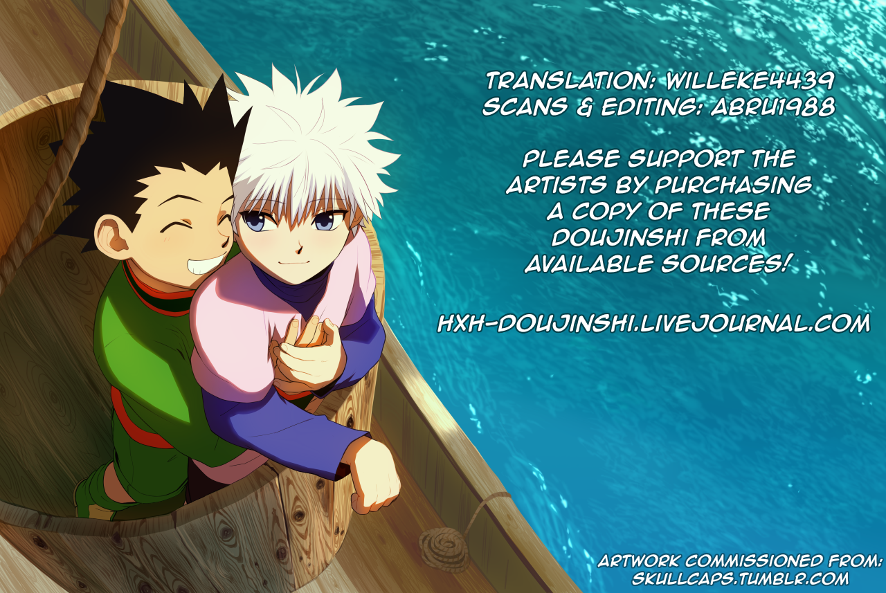 [Amanojaku. (Sakichi)] Boku to Kimi no Monogatari Zenpen | The Story of You and Me Part 1 (Hunter x Hunter) [English] [HXH-Doujinshilivejournal] - Page 40