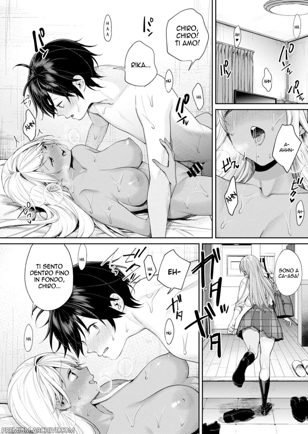 [Yakiniku Teikoku (MGMEE)] Shirokuro Kanojo ga Dekita Riyuu | La fidanzata nera e bianca [Italian] [Digital] - Page 9