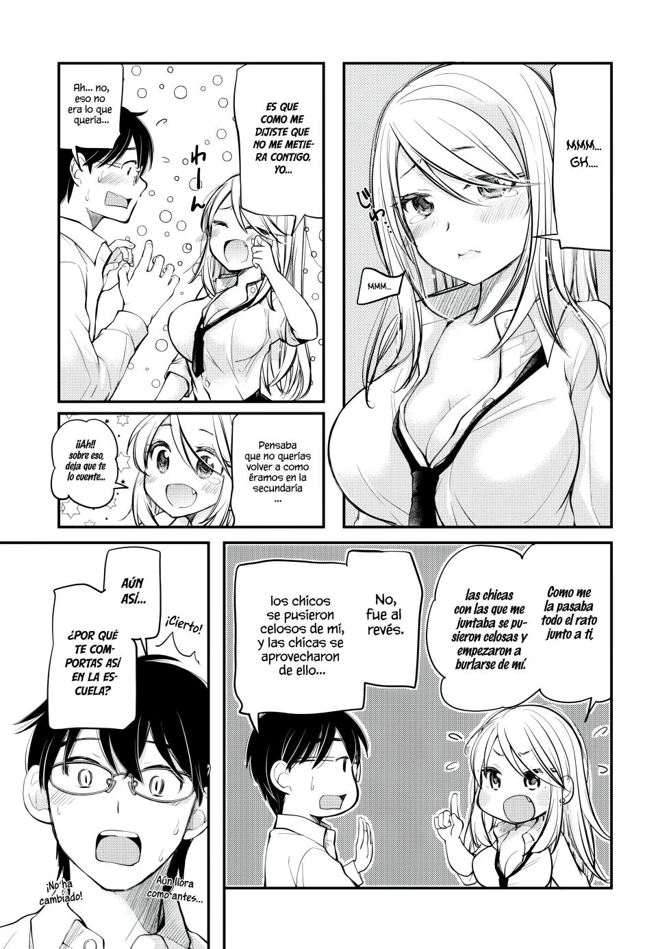 [Mikokuno Homare] Class de 1-ban no Boss Gal wa Boku no Mae dake Kawaii Ecchi na Osananajimi 01 [Spanish] [Plot Twist No Fansub] - Page 14