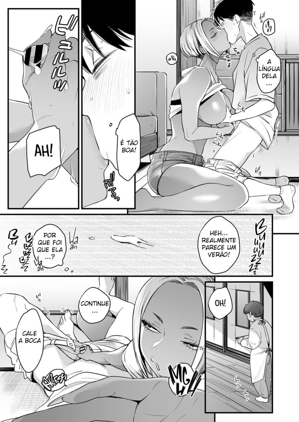 [Misaki (BUTA)] Kikkake wa Natsuyasumi | Tudo Começou nas Minhas Férias de Verão [Portuguese-BR] [Mundo Hentai] - Page 18