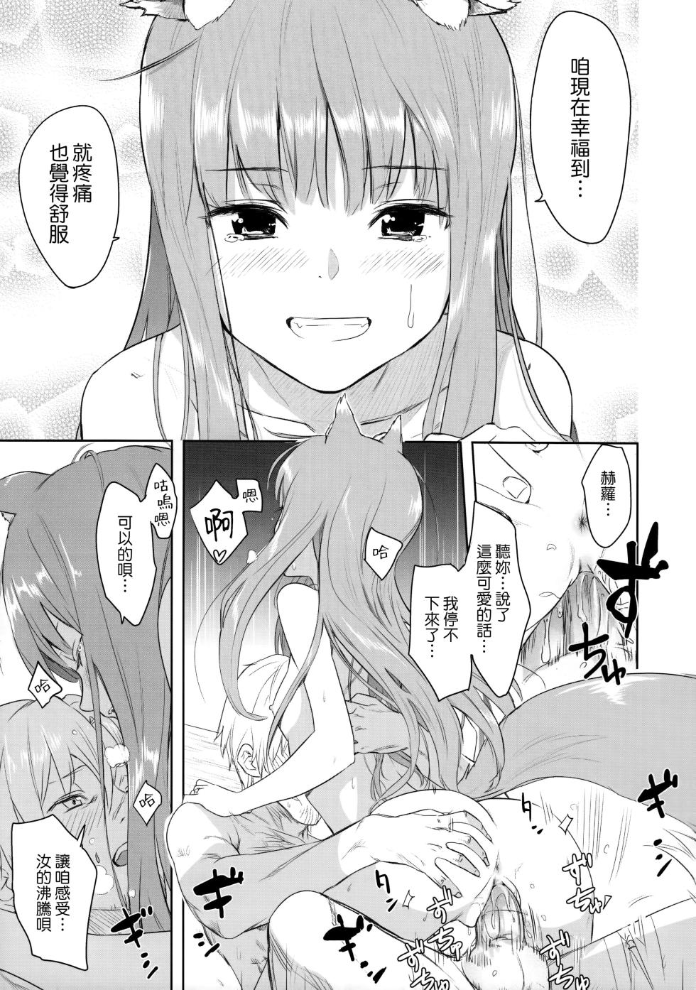 (C83) [Ajisaidenden (Kawakami Rokkaku, Takanashi Rei)] Harvest II (Spice and Wolf)  [Chinese] [Genesis漢化 & eve重嵌] - Page 30