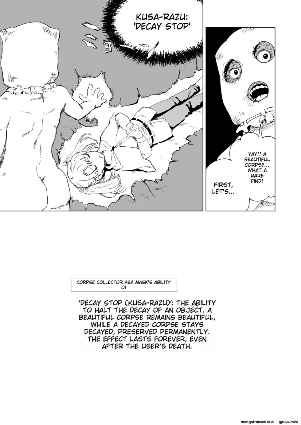 [Kubikiri] Corpse Collector Asa Mask ~Wizard Reina Edition~ -AI-SLOP-TL- - Page 5