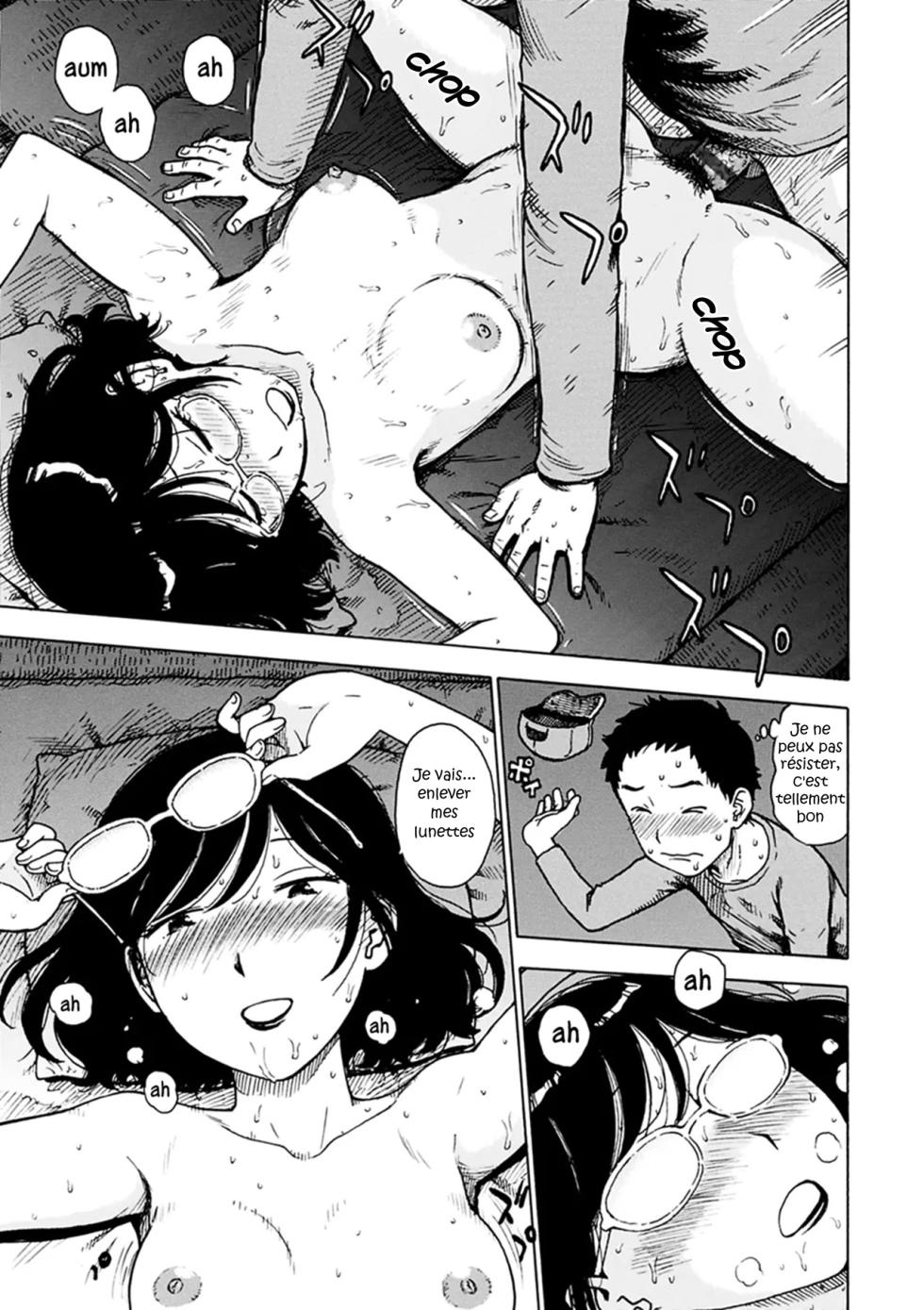 [Karma Tatsurou] Yobai Shinsei ¦ Demande de visite nocturne (Tomo ni Moyureba) [FRENCH] [robertlemoch] [Decensored] - TRADUIT - Page 13