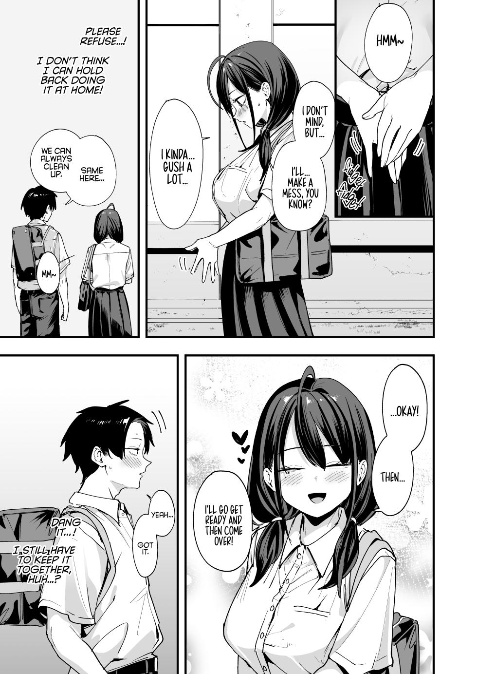 [Fuguta-ke] Tonari no Seki no Tomodachi to Issho ni Onanii Suru Hanashi | The Story About Masturbating Together With the Friend Who Sits Next to Me [English] - Page 37